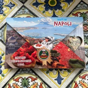 Bruschetta Napoletana e Pizza - Formato Cartolina