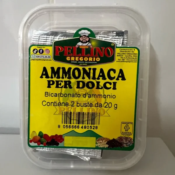 Ammoniaca per Dolci