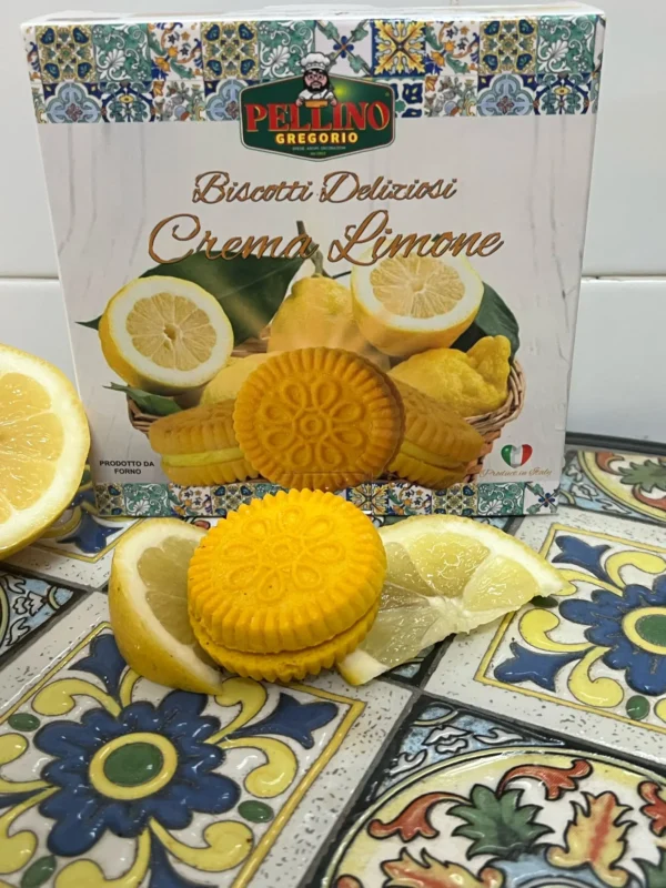 Biscotti Deliziosi Crema Limone